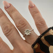 ''Helia'' | 14K Goldring Blume mit Labordiamanten